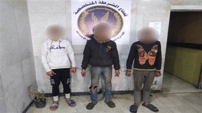ضبط تشكيل عصابى بالجيزة لاستغلال الأحداث فى أعمال التسول