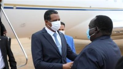 نائب رئيس مجلس السيادة السوداني يصل إلى جوبا في زيارة رسمية