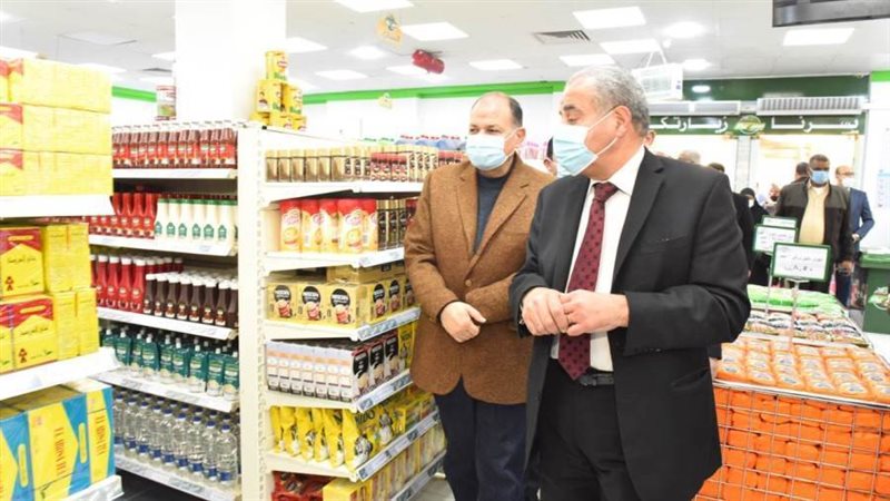 وزير التموين ومحافظ