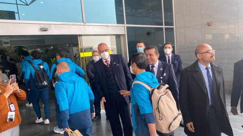 وزير الرياضة يستقبل