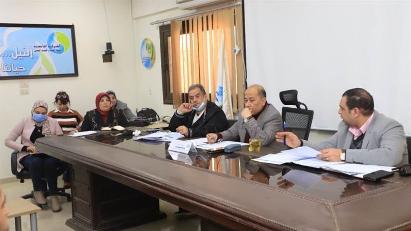 مياه أسيوط تتابع