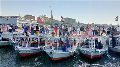 ديفيليه نهري.. أولى فعاليات مهرجان أسوان الدولي للثقافة والفنون