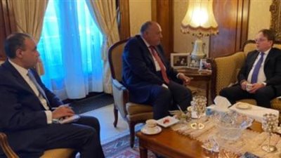 شكري يبحث مع مفوض الجوار الأوروبي تعميق الشراكة والتعاون بمجال المناخ