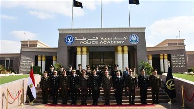 زيارة وفد الكلية الحربية لأكاديمية الشرطة لتقديـم التهنئـة بعيـد الشرطـة 70 