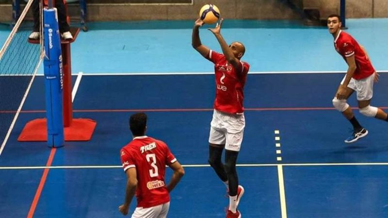 رجال طائرة الأهلي