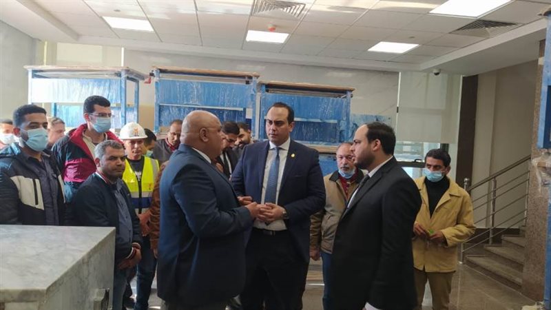 زيارة السبكي لمستشفى