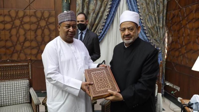 شيخ الأزهر يستقبل