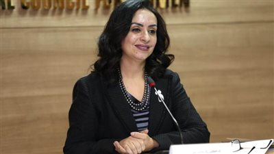  مايا مرسي توجه شكر للرئيس السيسي على دعمه لمنظمة تنمية المرأة