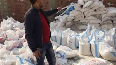 أمن الإسكندرية: ضبط دقيق مدعم و9 أطنان ملح طعام مجهول المصدر