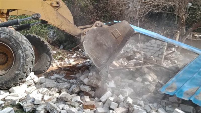 إزالة 66 حالة تعد