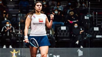 نور الشربيني تتأهل إلى نهائي بطولة on fire open 2022