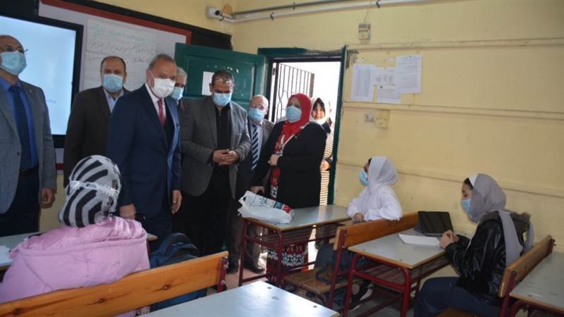 محافظ القليوبية يتفقد