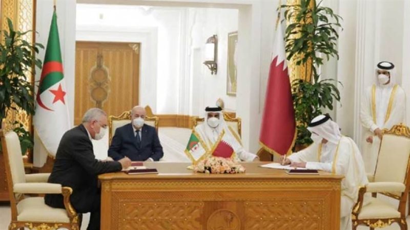 الرئيس الجزائري وأمير