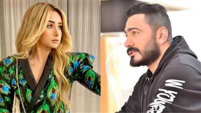 بالصور.. تامر حسني وهنا الزاهد في كواليس فيلم 