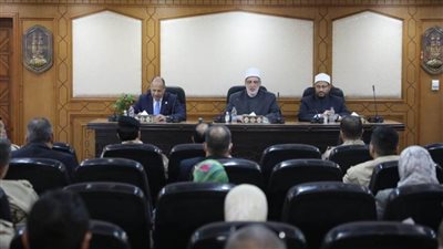  وكيل الأزهر يستقبل وفدًا من دارسي أكاديمية ناصر العسكرية العليا