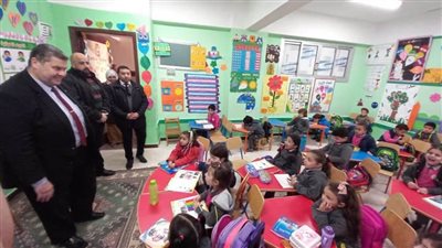 وكيل وزارة التربية والتعليم يتابع انتظام الدراسة بعدد من مدارس شمال سيناء