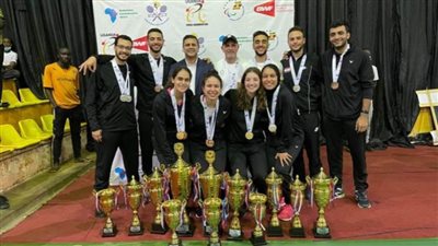مصر تحصد 9 ميداليات ببطولة إفريقيا للريشة الطائرة