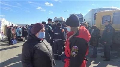 روسيا تعلن جاهزية 250 نقطة إقامة مؤقتة لاستيعاب 28 ألف لاجئ من دونباس