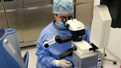 حياة كريمة... إجراء ٤٤ عملية عيون للأسر الأولى بالرعاية بقرية الجرادات بالبحيرة