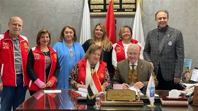 اتفاقية تعاون بين مياه القليوبية ومجموعة الأندية الروتارية لإنشاء بئر ارتوازية