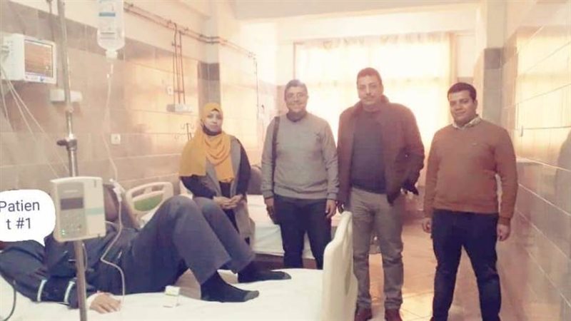 حقن أول حالة تعانى