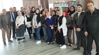 تدريب طلاب جامعة المنوفية على الفهرسة الآلية