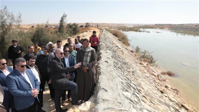 حلول فنية لتأهيل أعمال الحماية من  مخاطر الأمطار والسيول ببني سويف    