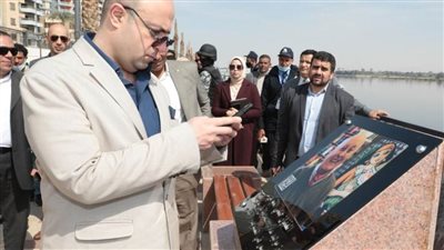 هذا ما فعله محافظ بني سويف خلال تفقد ممشى العظماء