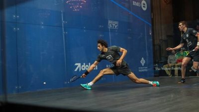 عمر مسعد يتأهل للدور الثاني ببطولة ويندي سيتي للإسكواش