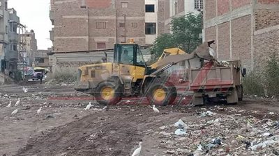 حملات نظافة مكثفة بمدينة دسوق في كفر الشيخ