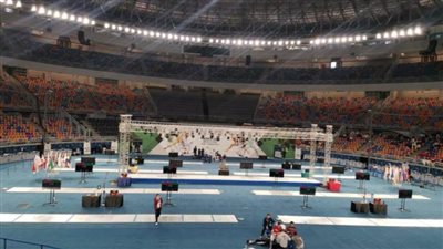 تغيير مجموعات لاعبي منتخب مصر بكأس العالم  لسلاح الشيش بالقاهرة