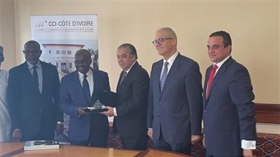 الجبلي يبحث فرص دعم التعاون بين مصر وكوت ديفوار