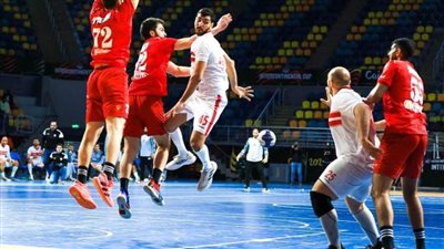 تعادل الأهلي والزمالك في قمة دوري كرة اليد