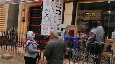 إزالة الإعلانات المخالفة من شوارع مدينة بيلا