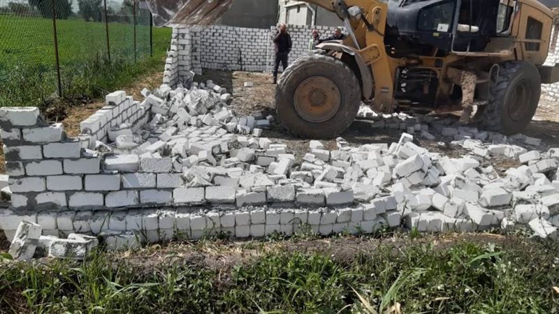 إزالة 92 حالة تعد