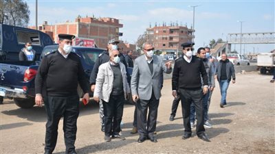 القليوبية تواصل حملاتها لإزالة التعديات على الطريق الزراعي بطوخ