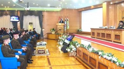 أكاديمية ناصر العسكرية العليا تستضيف وزير التعليم العالي والبحث العلمي