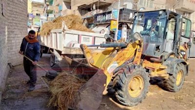 حملات نظافة مكبرة وإزالة الإشغالات بكفر الشيخ