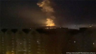 الحرب تشتعل في أوكرانيا بعد الهجوم الروسي 