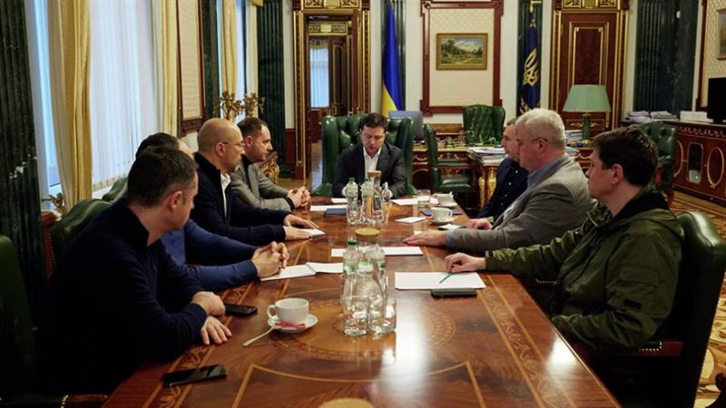 الرئيس الأوكراني