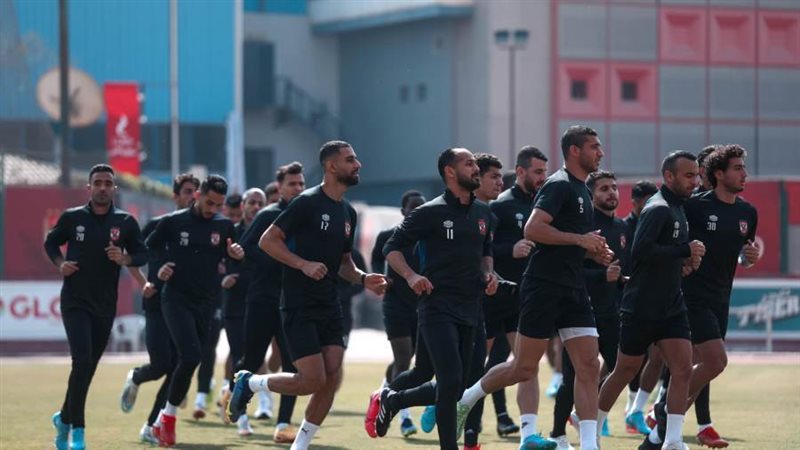 لاعبو الاهلي اليوم