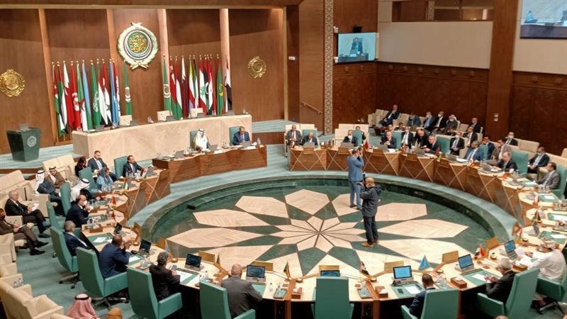 اجتماع بجامعة الدول