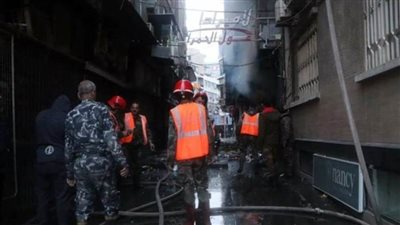 سوريا: ارتفاع وفيات حريق المول التجاري بدمشق الى 11 شخصا
