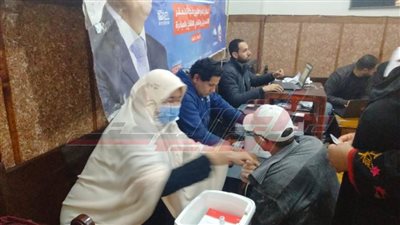 مستقبل وطن بكفر الشيخ ينظم حملة لقاح 