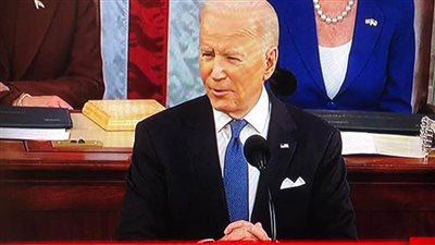 عاجل.. بايدن يلقي خطابًا أمام جلسة مشتركة بين مجلسي النواب والشيوخ 