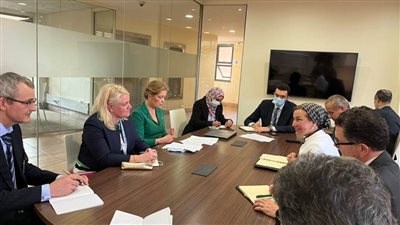 وزيرة البيئة تبحث مع نظيرتها السويدية سبل التعاون والإعداد لمؤتمر استوكهولم +50