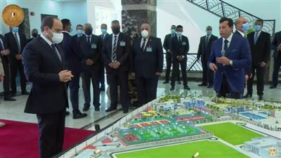 جولة تفقدية للرئيس السيسي لافتتاح عدد من المشروعات القومية بنطاق القاهرة الكبري