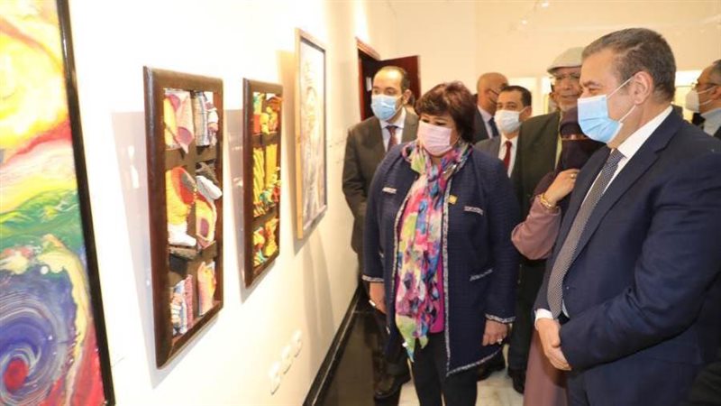 وزيرة الثقافة بقصر