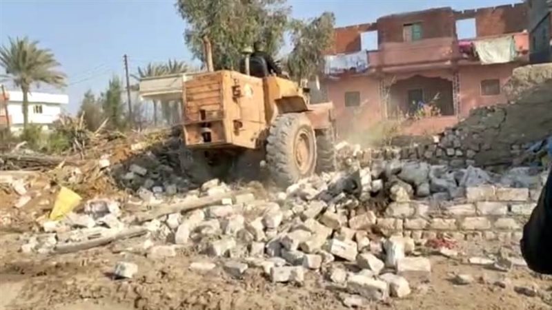 إزالة 45 حالة تعد