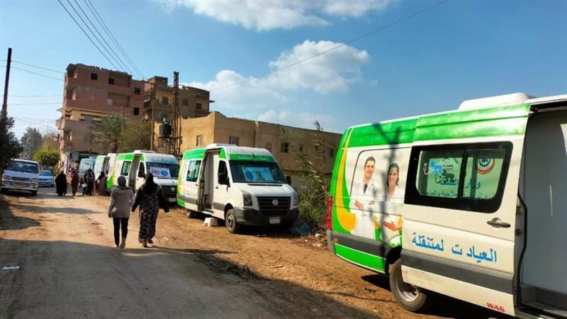 قوافل طبية بالصحة